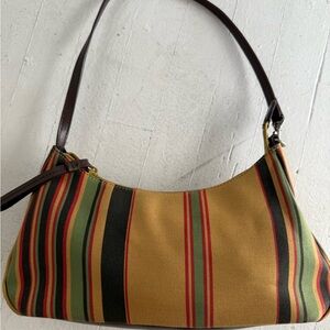 Striped Multicolor Shoulder Bag